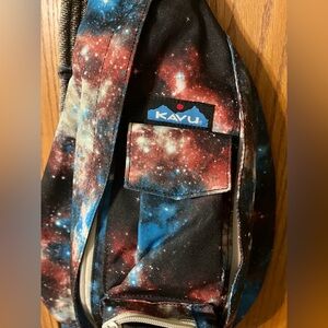 New without Tags  Kavu Galaxy Pattern Sling Bag $25